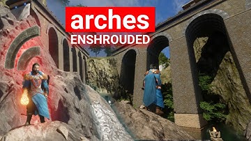 Enshrouded CURVED BRIDGE: How To Get the NEW Arch (Water Update)