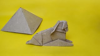 Origami Sphinx | Valoros Origami | Origami Tutorials | #valorosorigami