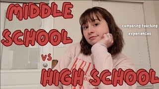 Should you teach middle or high school?