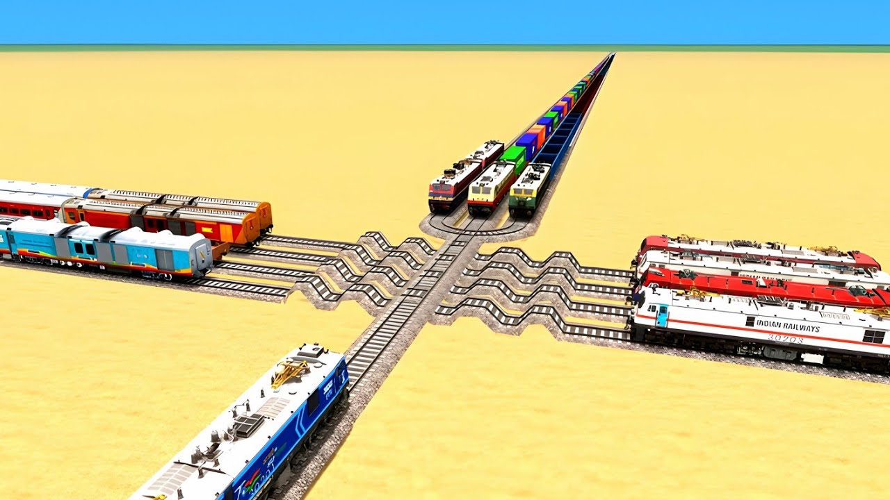 💝EIGHT RIKSY DIAMOND CROSSIN TRAIN  CURVED  UTURN TRACK RAILROAD RAILWORK BEANG DRIVE