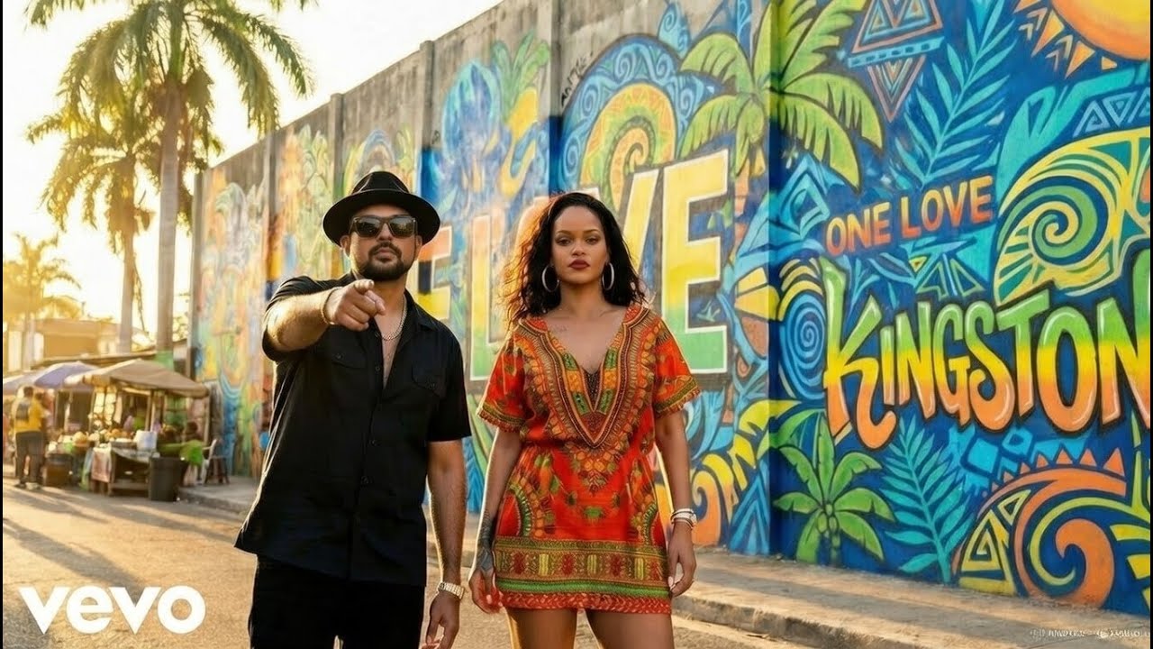 Sean Paul x Rihanna - Bubble & Blaze - lyrical music video