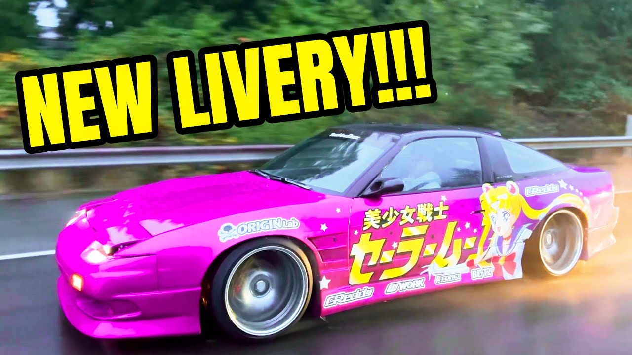 NEW INSANE HOTBOI LIVERY ON MY S13 DRIFT CAR! YouTube