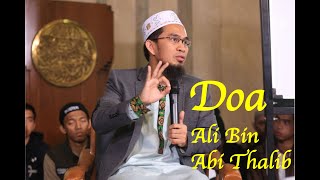 Doa Ali Bin Abi Thalib | Ustadz Adi Hidayat Lc, MA