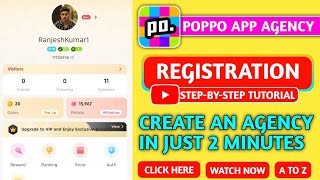 How to Create Your Own Poppo Agency 🇵🇭 | Step-by-Step Guide Tagalog | Start Your Online earning
