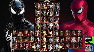 Mortal Kombat 9 - SYMBIOTE PETER & MARVEL SPIDER-MAN - Expert Ladder - Gameplay | RTX 5070 4K 240ᶠᵖˢ screenshot 4