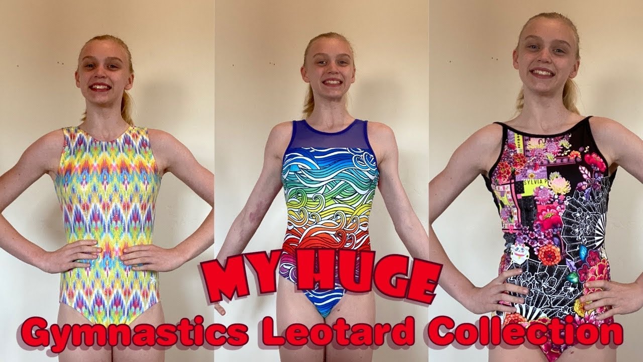 My HUGE Gymnastics LEOTARD Collection! Plum, Snowflake, Sylvia P, GK, and More!