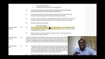 ROOFING, CARPENTRY & JOINERIES TAKING OFF RULES // STANDARD METHODS OF MEASUREMENTS (SMM) RULES