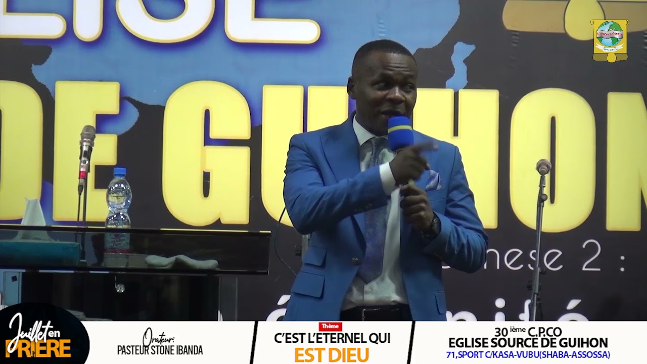 C'EST L'ETERNEL QUI EST DIEU AVEC LE PASTEUR STONE IBANDA