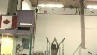 queenie parallel bars crash