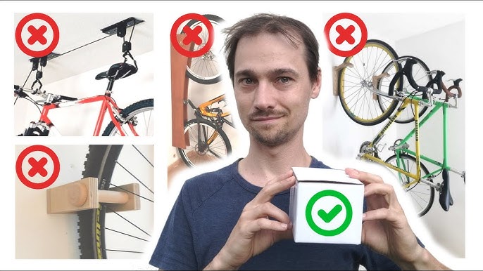 Conseils de rangement pour vélo, au sol, au mur ou au plafond