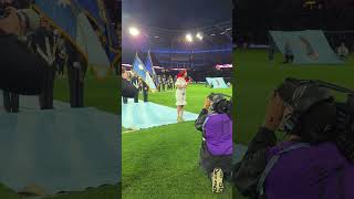 Yunuén Ávila Performing the Star Spangled Banner for the Minnesota United FC