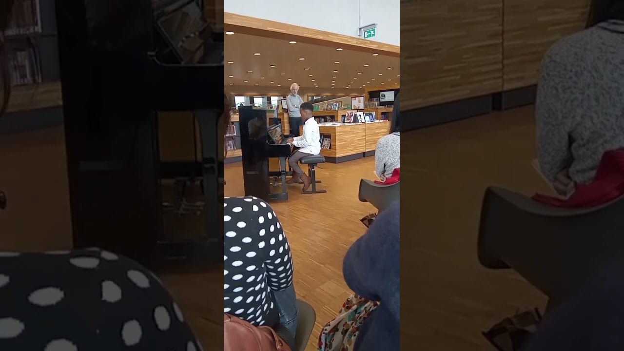 dylenoah first own written piano song at age 8 