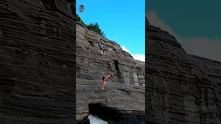 HE ALMOST HIT THE CLIFF
