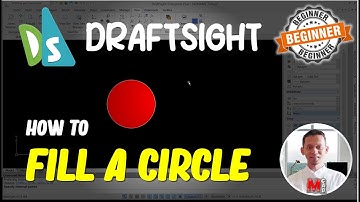 Draftsight How To Fill A Circle