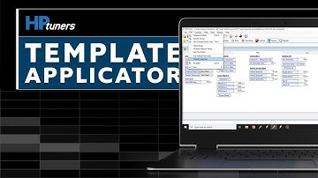 How to use the Template Applicator/Editor in VCM Editor | HP Tuners