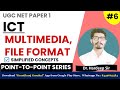 6. Multimedia &amp; File Formats | UGC-NET Paper 1 | Dr. Hardeep Sir @KrantikunjGurukul