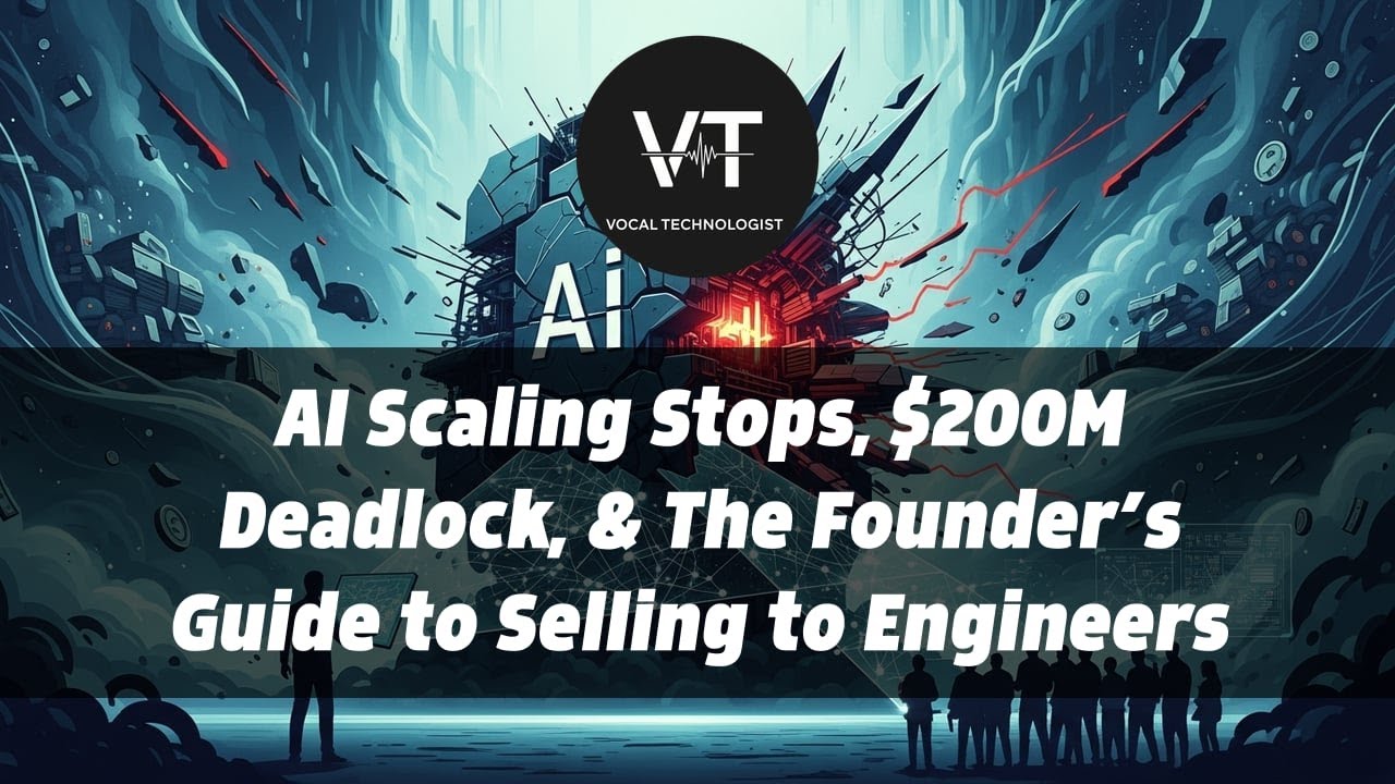 AI Scaling Stops, $200M Deadlock, & The Founder’s Guide to Selling to ...