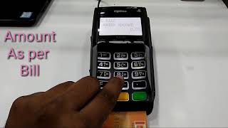 SWIPE CARD MACHINE || HOW TO USE SWIPE CARD MACHINE And SETTLEMENT || Hindi