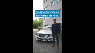 What skills does an automated car need? #shorts