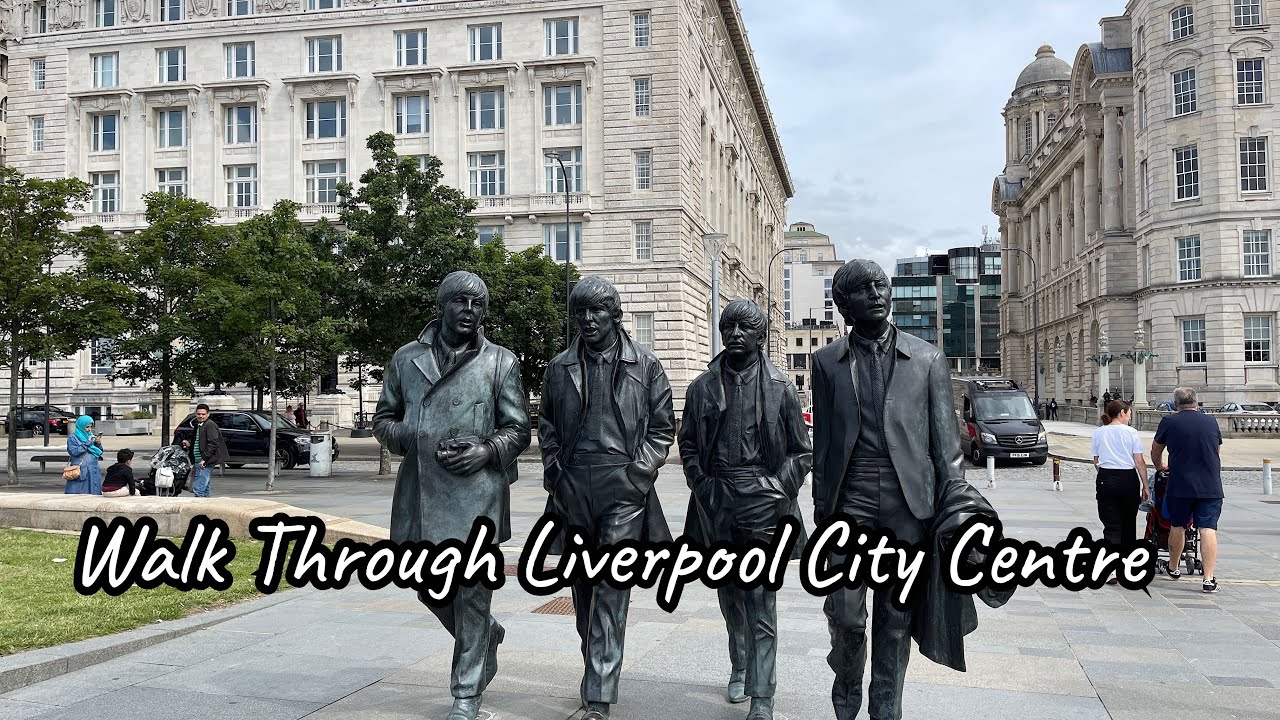 Liverpool City Centre Walk-Part-1( Royal Albert Dock & Waterfront)
