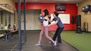 Zercher Hold Split Squat