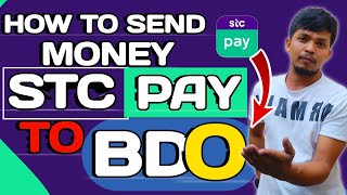 how to send money using stcpay to bdo online bank