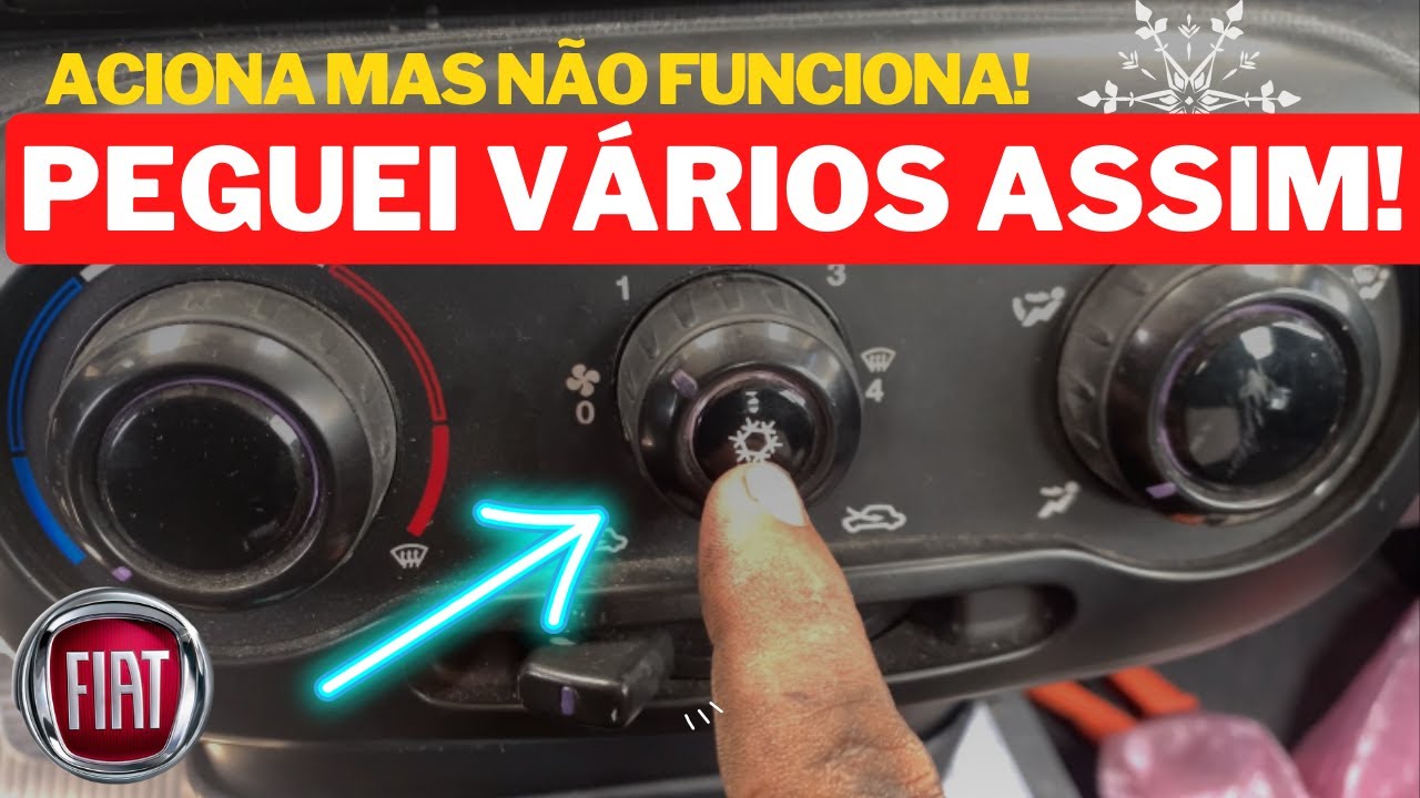 Resolveu um resolveu vários!! AR CONDICIONADO  não liga, SUPER DICA em veículos da linha Fiat.