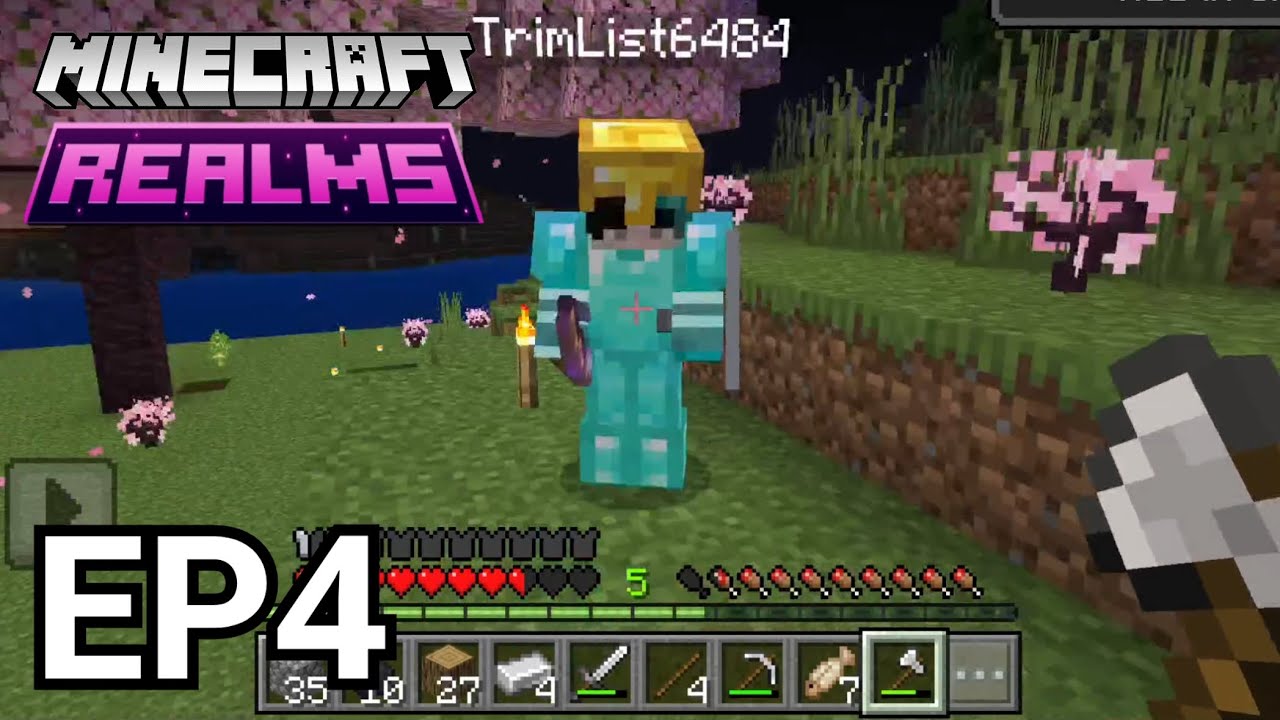 Minecraft REALMS 1.21.21 เล่นเซิฟเวอร์กับเพื่อน Ep4 - YouTube