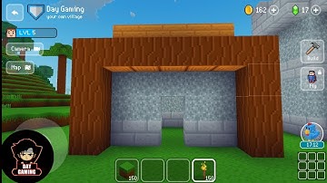 How To Build Stone Hut Mini In Minecraft | Block Craft 3D