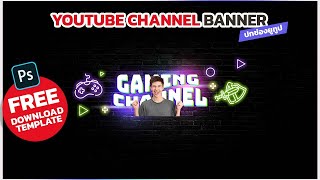 #:3 youtube channel banner : Gaming channel