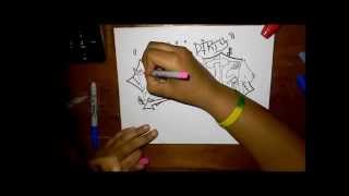 Speed Graffiti Drawing 2: "Dubstep" screenshot 1