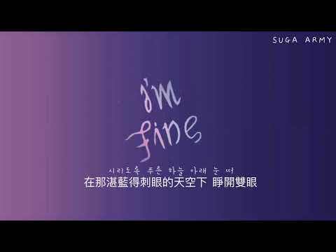 【韓繁中字 BTS】結：I’m Fine  韓中字|||SUGA ARMY|||