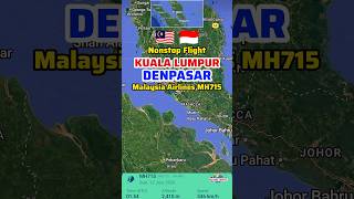 Kuala Lumpur ๐ฒ๐พ to Bali ๐ฎ๐ฉ Flight Route with Malaysia Airlines MH715 Kuala Lumpur ๐ฒ๐พ to Bali ๐ฎ๐ฉ Flight Route with Malaysia Airlines MH715