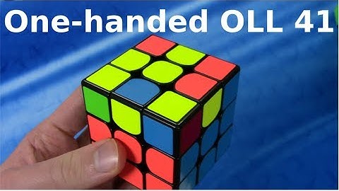 [#41] One-handed full OLL Fingertricks and Tutorial