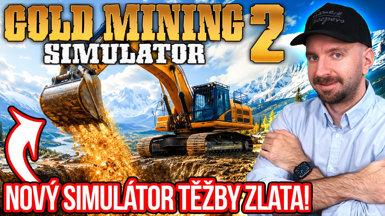 VYZKOU&Scaron;EL JSEM NOV&Yacute; SIMUL&Aacute;TOR TĚŽBY ZLATA! | Gold Mining Simulator 2