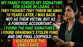 My Family Forged My Signature for $340K—Then I Made Them Pay for Every Lie Update