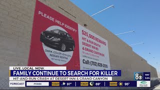 Family searching for hit-and-run killer offers $25,000 reward