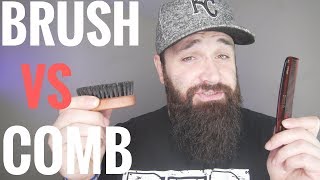Beard Brush VS Comb | My SECRETS on how to use both