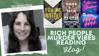 Rich People Murder Vibes Reading Vlog