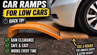 Low Clearance Vehicle? Do This Before Using Ramps @TheFurrminator