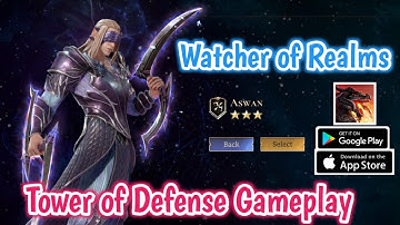 Watcher of Realms - Tower Defense Gameplay (Android/IOS)