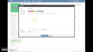 Schoology Modify a Folder