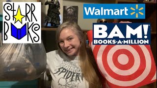 Shopping Haul (Starr Books, Books-a-Million + Walmart)