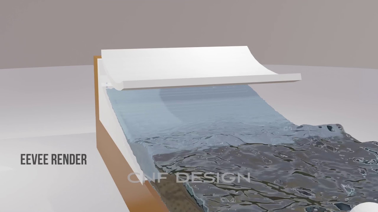 Blender 2.9, Fluid Simulation render using Eevee and Radeon Pro - YouTube