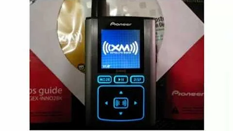 Pioneer GEX-INNO2BK Inno 2 Portable XM Satellite Radio with MP3 Capability