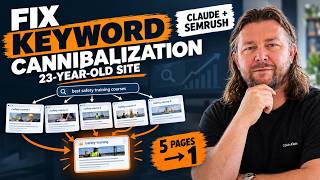 How to Fix Keyword Cannibalization with Claude and SEMrush (on a 23-Year-Old Site)
