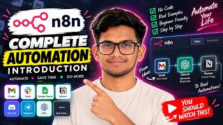 n8n Complete Introduction 🔥 Automate Anything with AI | n8n Tutorial for Beginners 2026