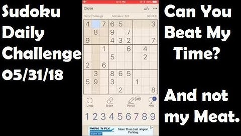 Daily Challenge - Sudoku - 2018.05.31