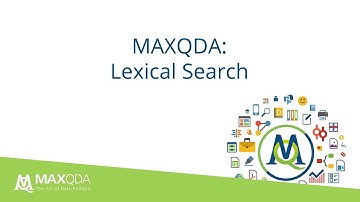 MAXQDA 2018: The Lexical Search