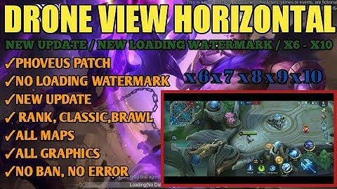 Horizontal Drone View Mobile Legends | Phoveus Patch 1.5.79 | X6 - X10 / No Loading Watermark | MLBB